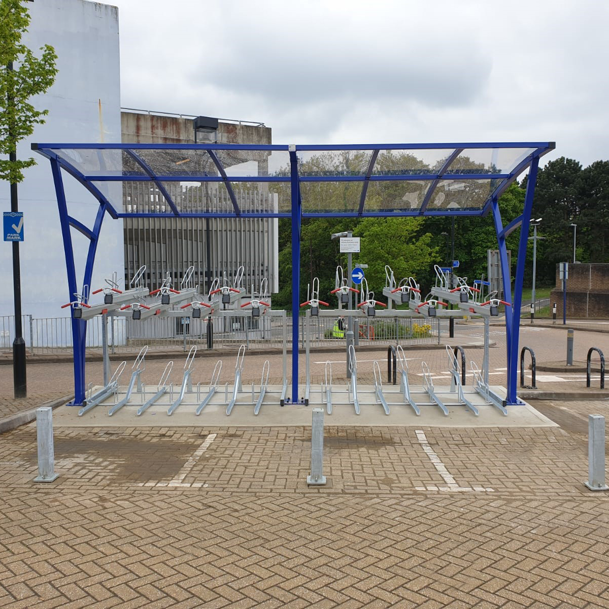 Luton Parkway Station Cycle Parking